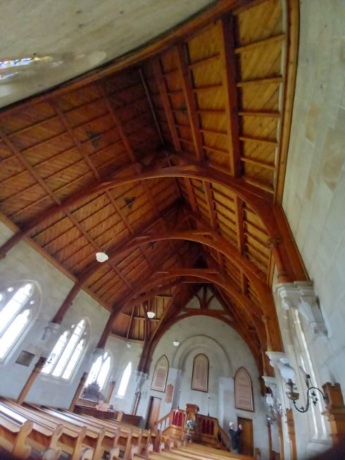 Ross Church ceiling