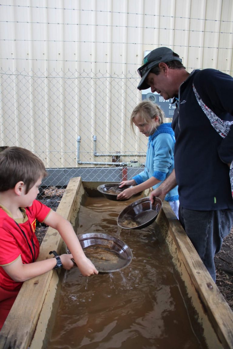 Panning for gold to fund the trip