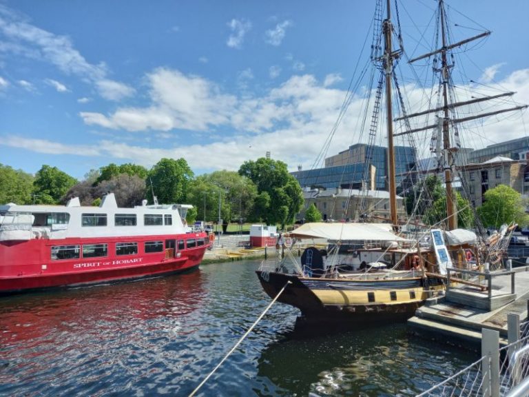 Boats in Hobart