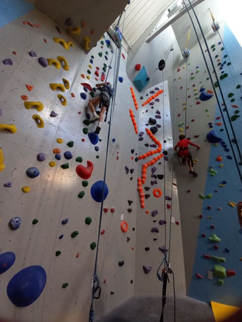 Indoor climbing