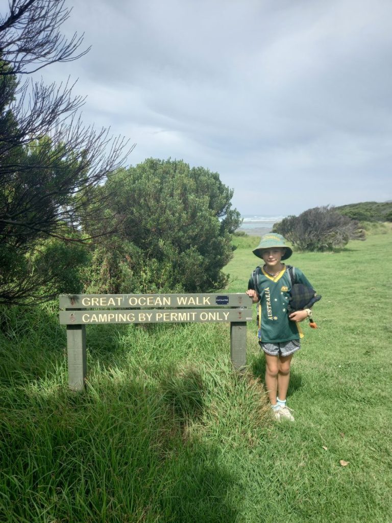 Start of Great Ocean Walk