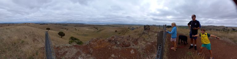 Volcanic hills around Colac