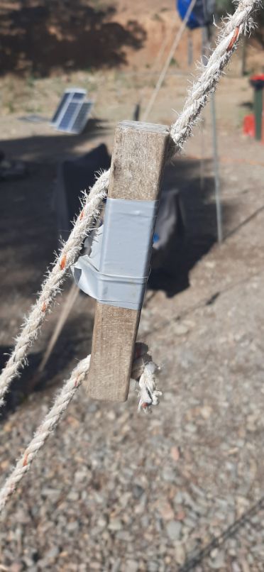 100mph tape on rope tensioner