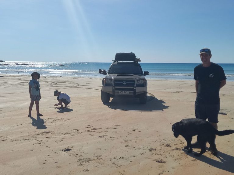 The southern end of Cable Beach