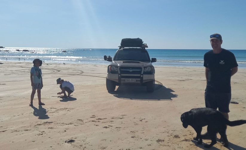 The southern end of Cable Beach