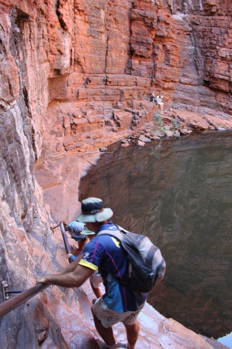 Handrail Pool Karijini NP