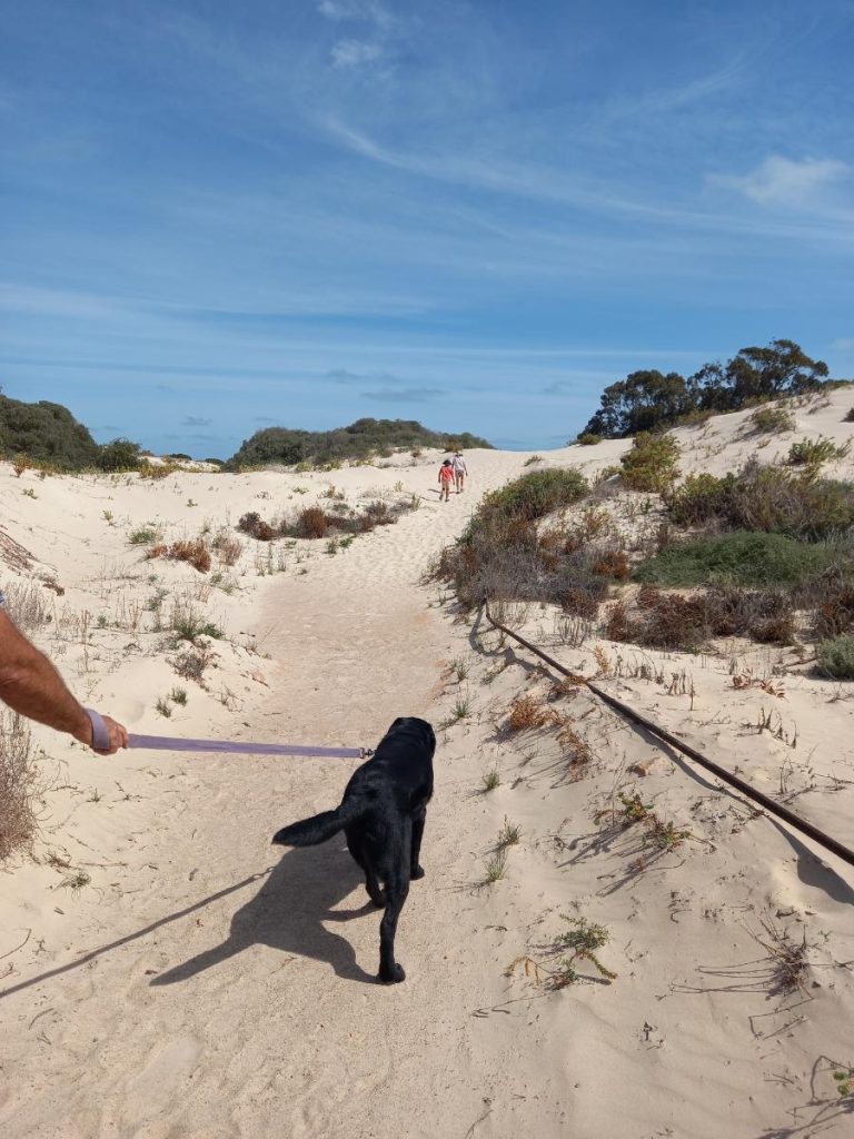 Eucla heading to old telegraph station