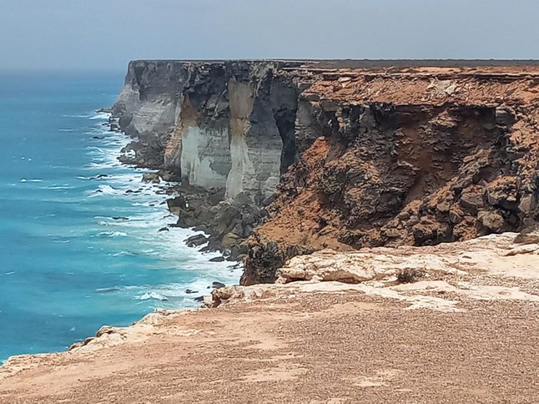 The cliffs